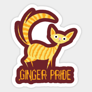 Ginger Pride Sticker